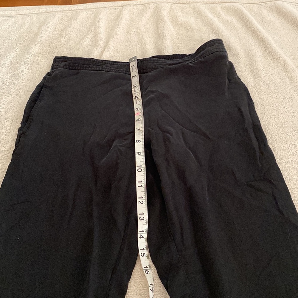 Theory 100% silk thin joggers with pockets. Simply beautiful & so comfy - Picture 7 of 13